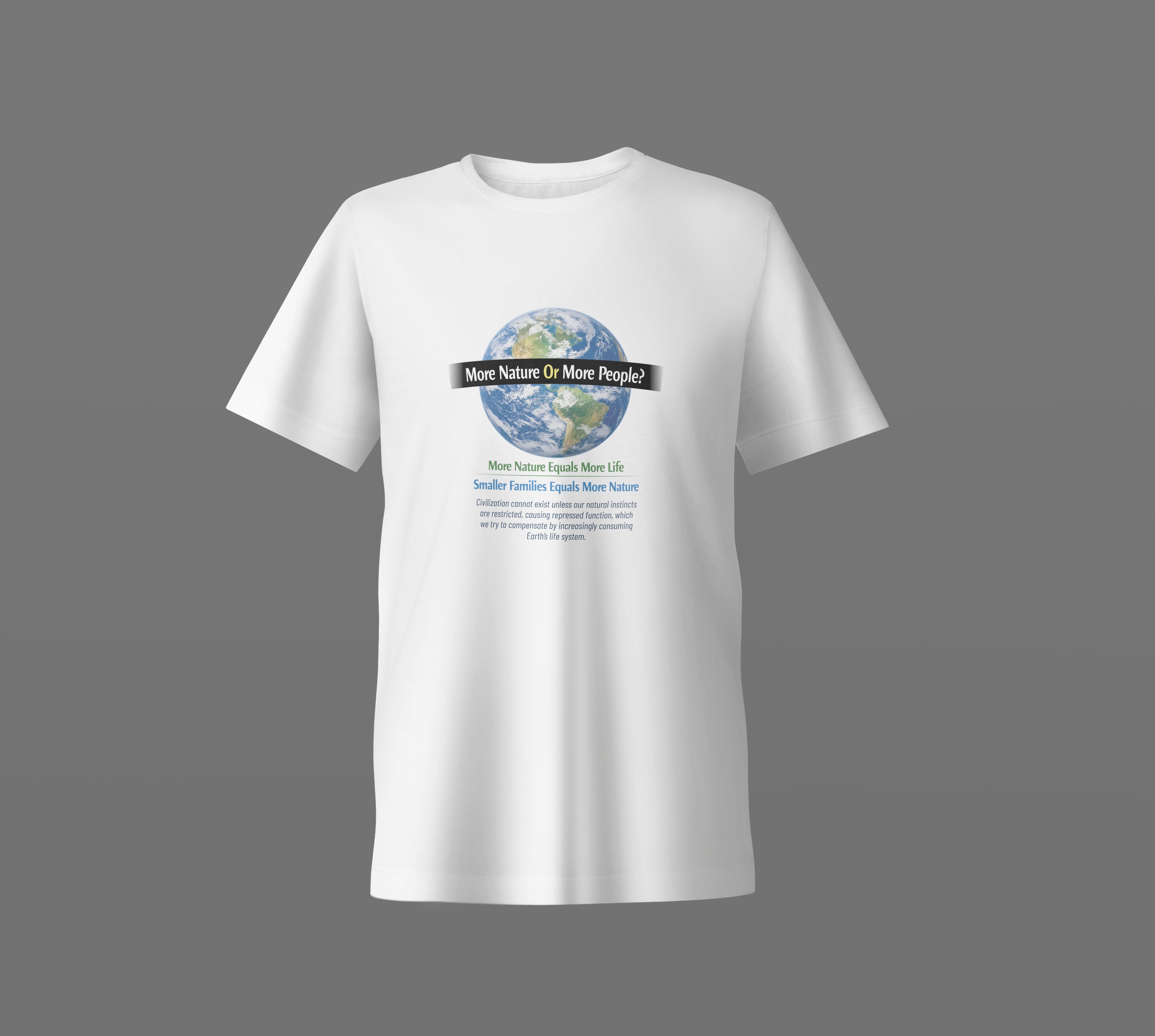 World Design T-Shirt for Creative Streetwear Style